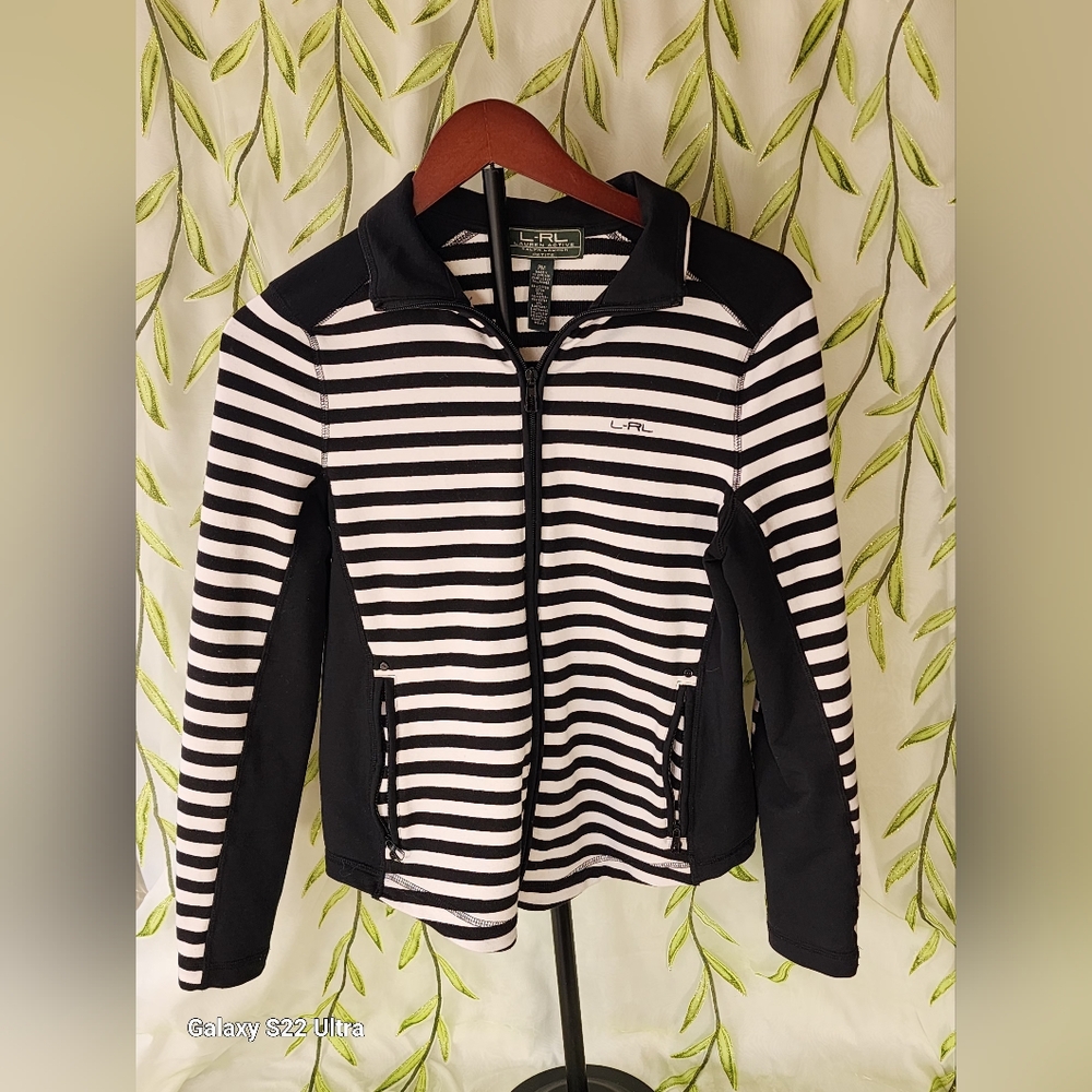 Ralph Lauren Black and White Ski Jacket